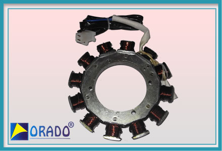 THREE WHEELER PARTS COIL ASSEMBLY